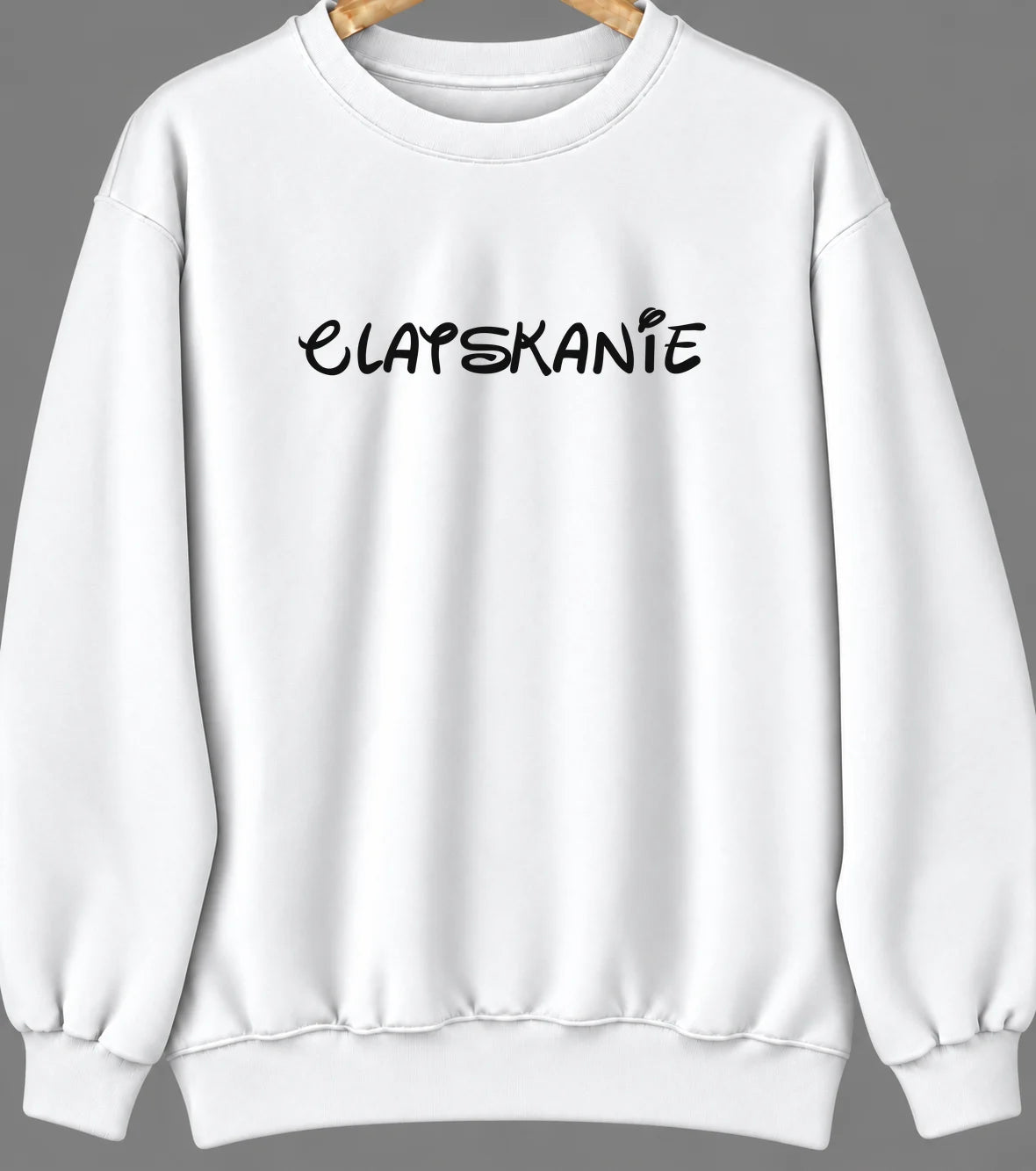 Clatskanie, Oregon Hometown Crewneck — White