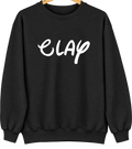Clay, California Hometown Crewneck — Black