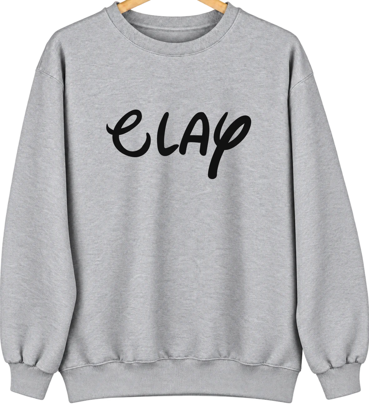 Clay, Kentucky Hometown Crewneck — Sport Grey