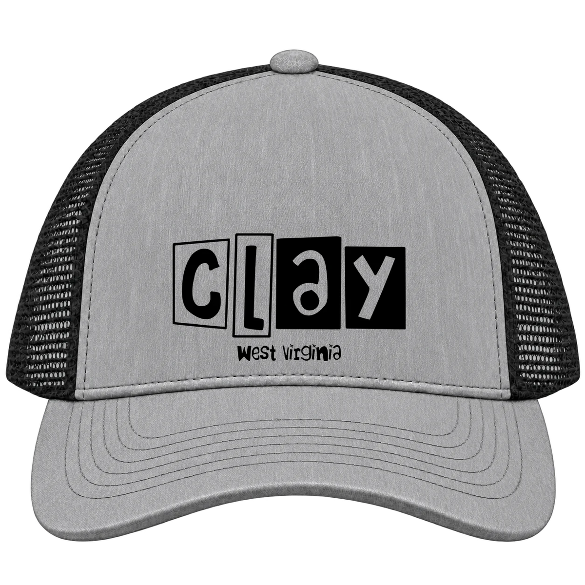 Clay, West Virginia Hometown Trucker Cap