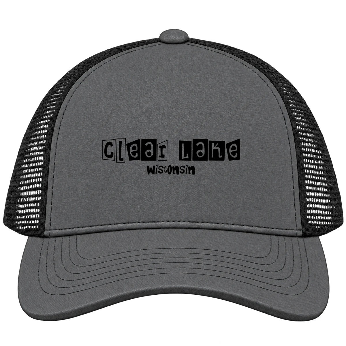 Clear Lake, Wisconsin Hometown Trucker Cap