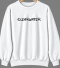 Clearwater, Nebraska Hometown Crewneck — White