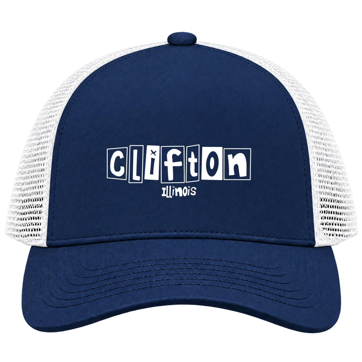 Clifton, Illinois Hometown Trucker Cap