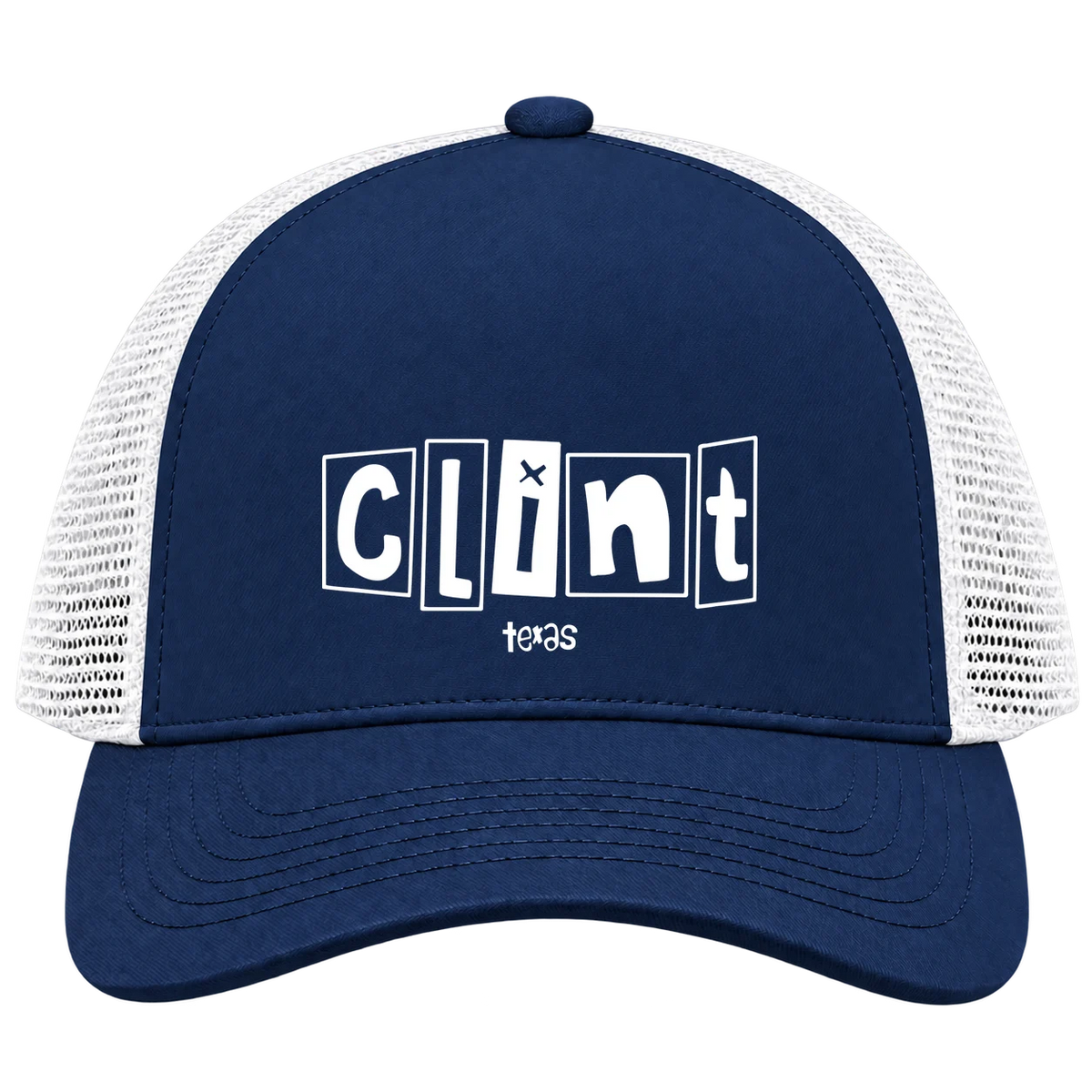 Clint, Texas Hometown Trucker Cap