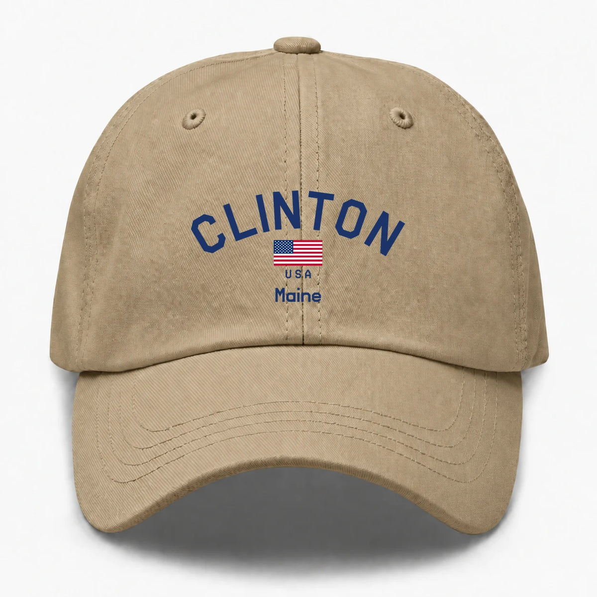 Clinton, Maine Hometown Dad Hat
