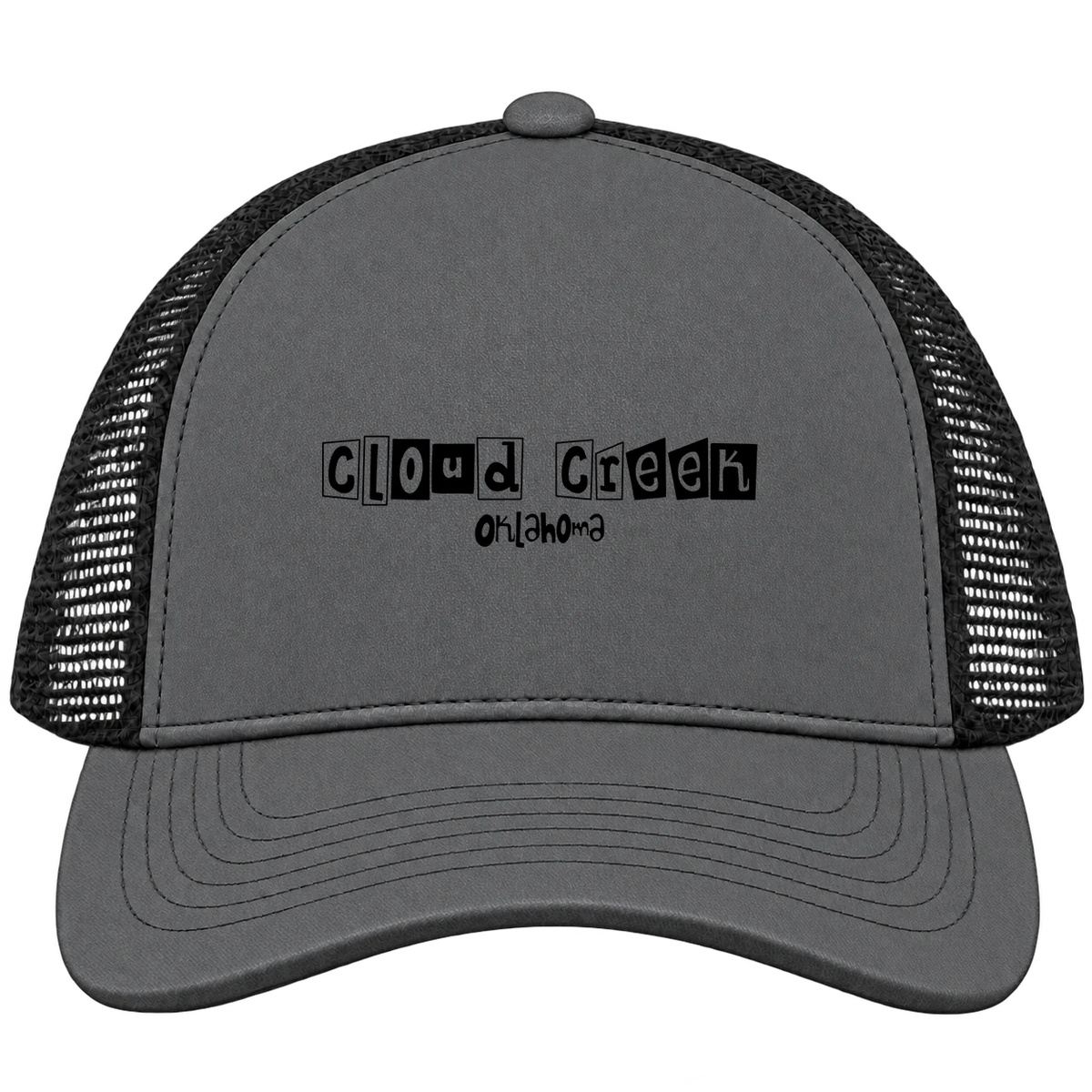 Cloud Creek, Oklahoma Hometown Trucker Cap