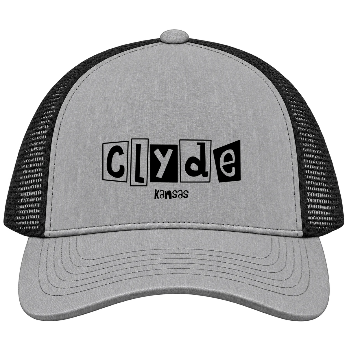 Clyde, Kansas Hometown Trucker Cap