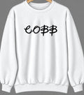 Cobb, Wisconsin Hometown Crewneck — White