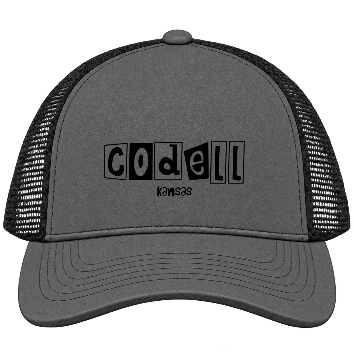Codell, Kansas Hometown Trucker Cap