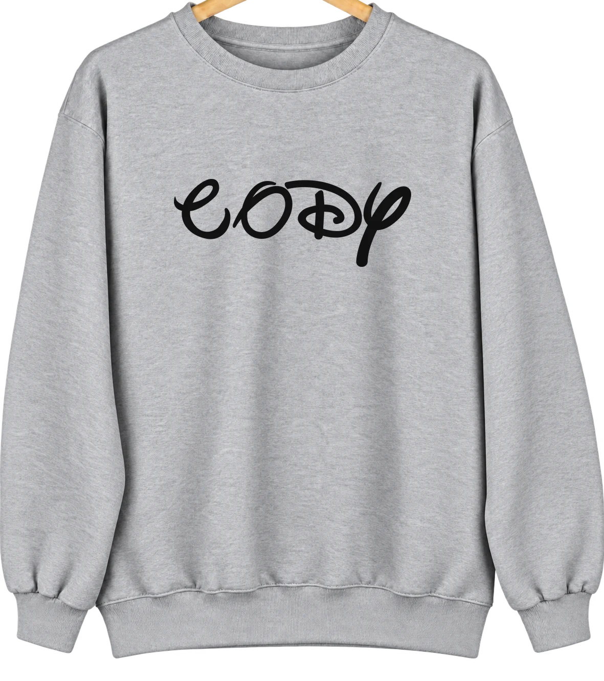 Cody, Wyoming Hometown Crewneck — Sport Grey