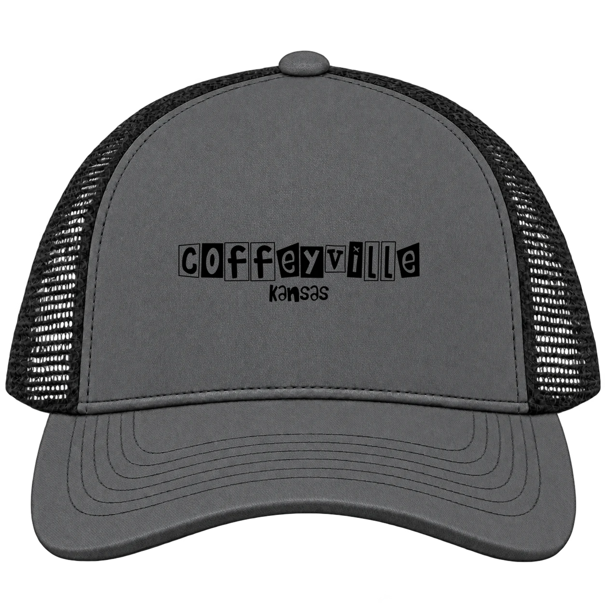 Coffeyville, Kansas Hometown Trucker Cap
