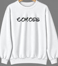 Cohoes, New York Hometown Crewneck — White