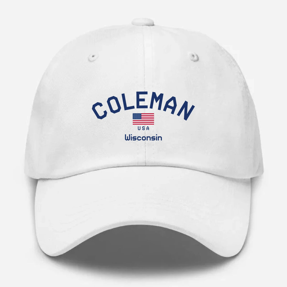 Coleman, Wisconsin Hometown Dad Hat