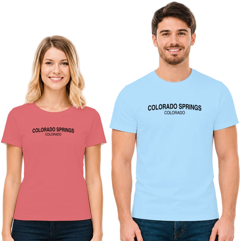 Colorado Springs, Colorado Hometown T-Shirt