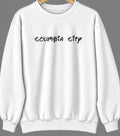 Columbia City, Oregon Hometown Crewneck — White