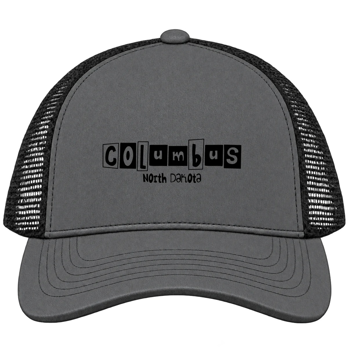 Columbus, North Dakota Hometown Trucker Cap