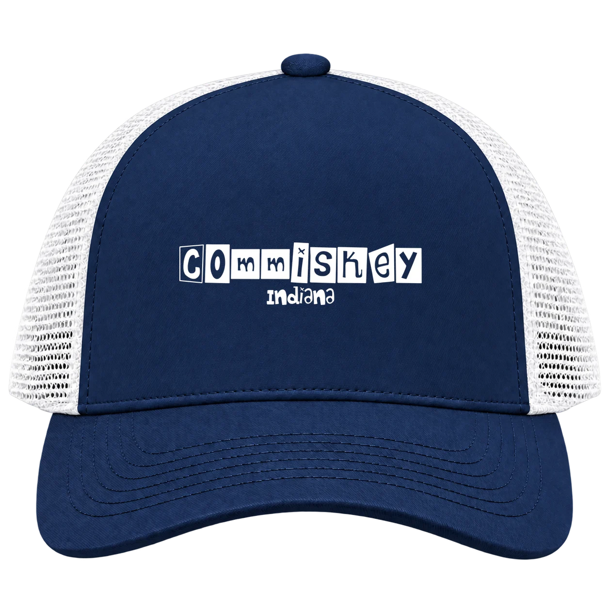 Commiskey, Indiana Hometown Trucker Cap