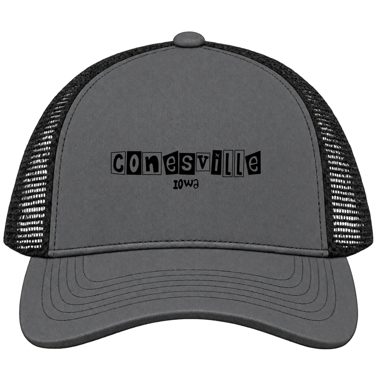 Conesville, Iowa Hometown Trucker Cap