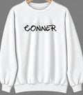Conner, Montana Hometown Crewneck — White