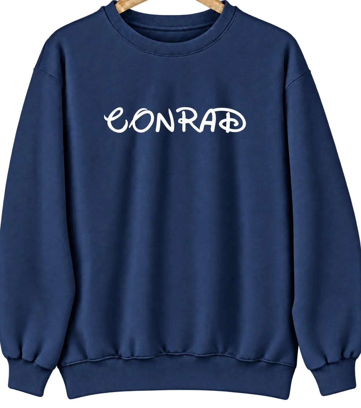 Conrad, Montana Hometown Crewneck — Navy