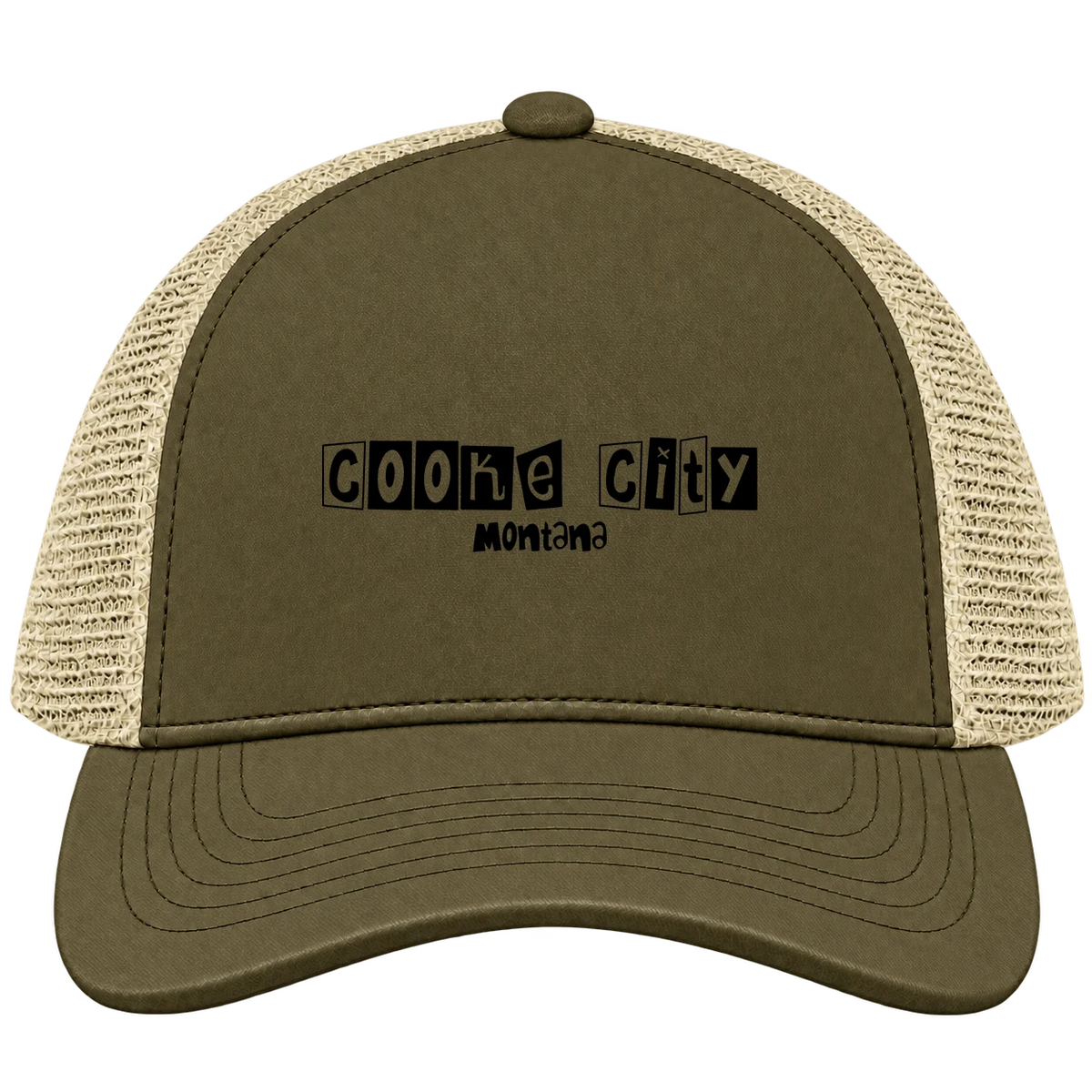 Cooke City, Montana Hometown Trucker Cap
