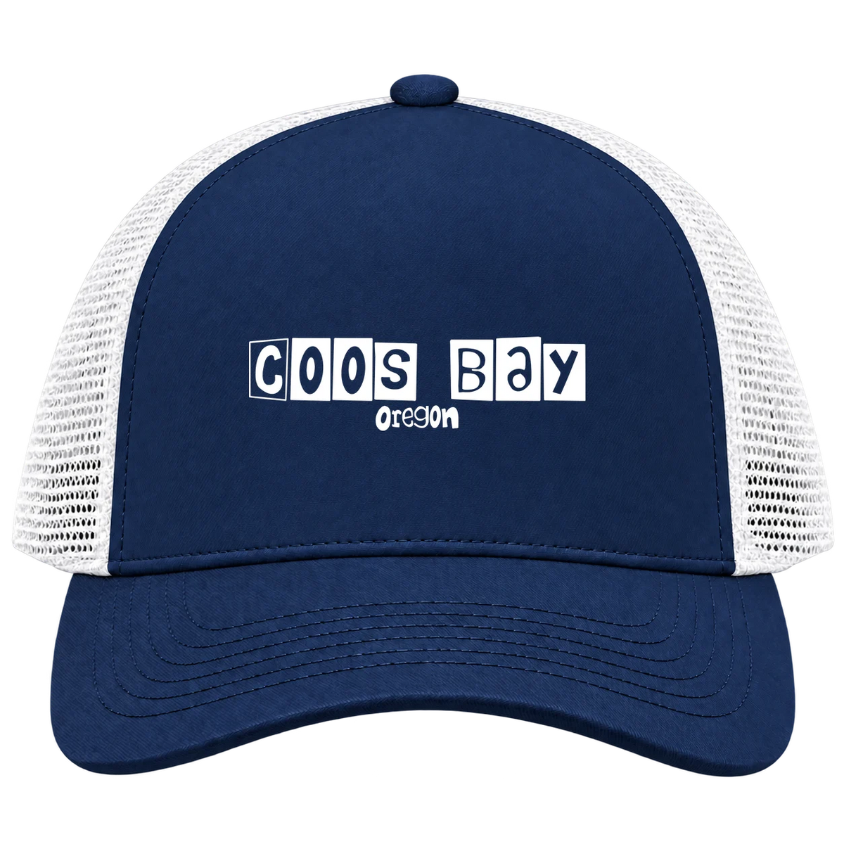 Coos Bay, Oregon Hometown Trucker Cap