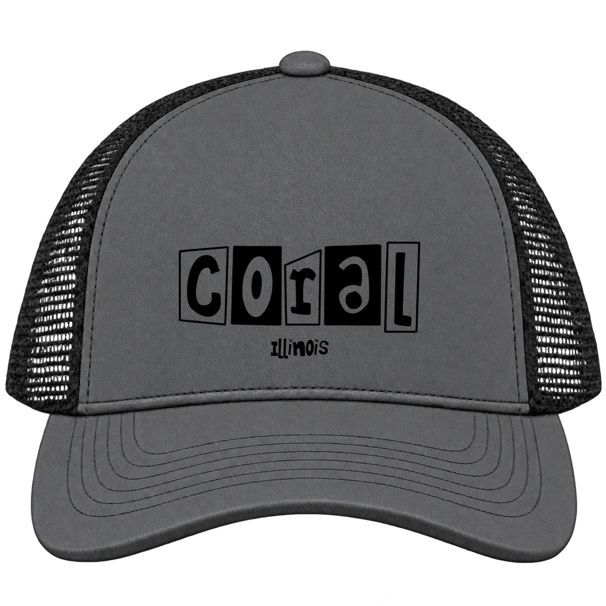 Coral, Illinois Hometown Trucker Cap
