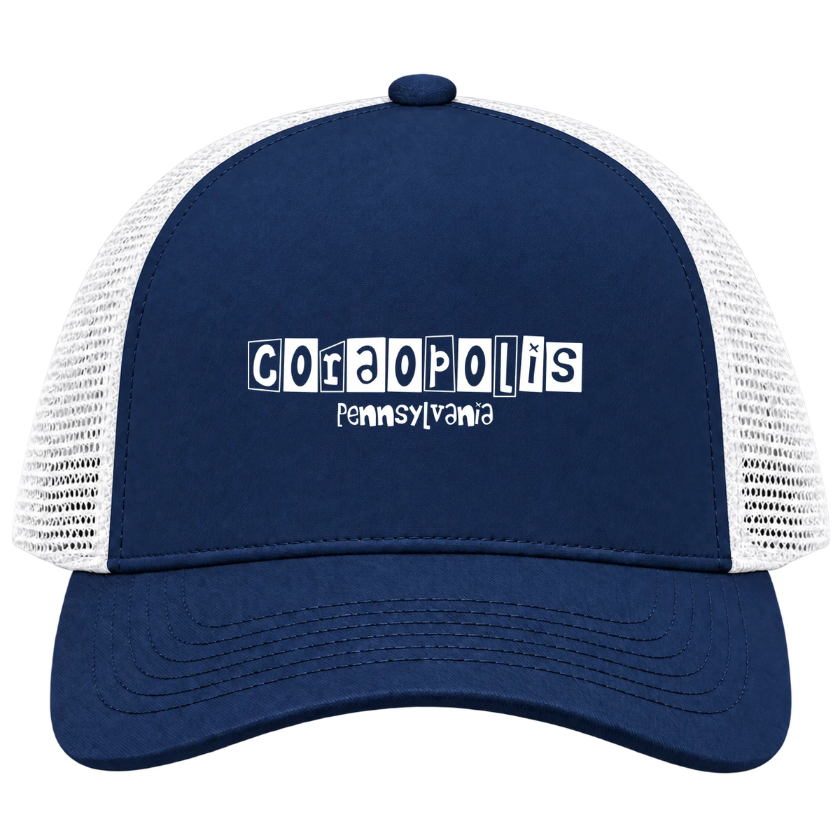 Coraopolis, Pennsylvania Hometown Trucker Cap