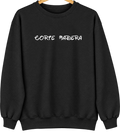 Corte Madera, California Hometown Crewneck — Black