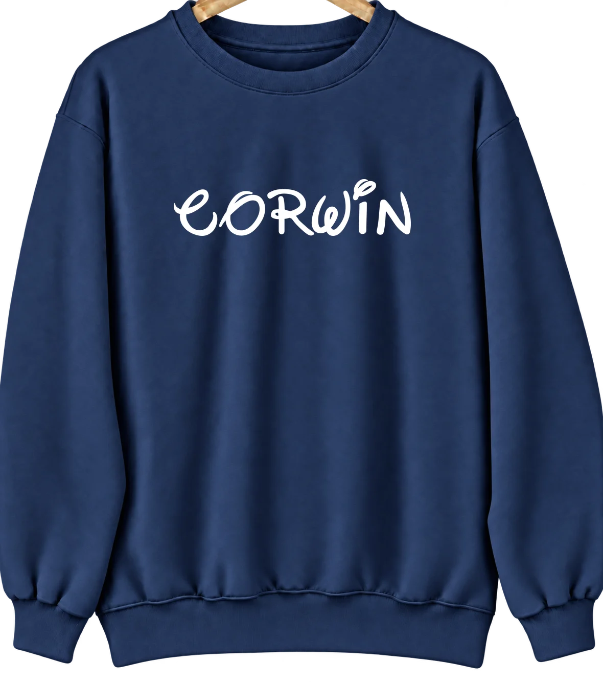 Corwin, Ohio Hometown Crewneck — Navy