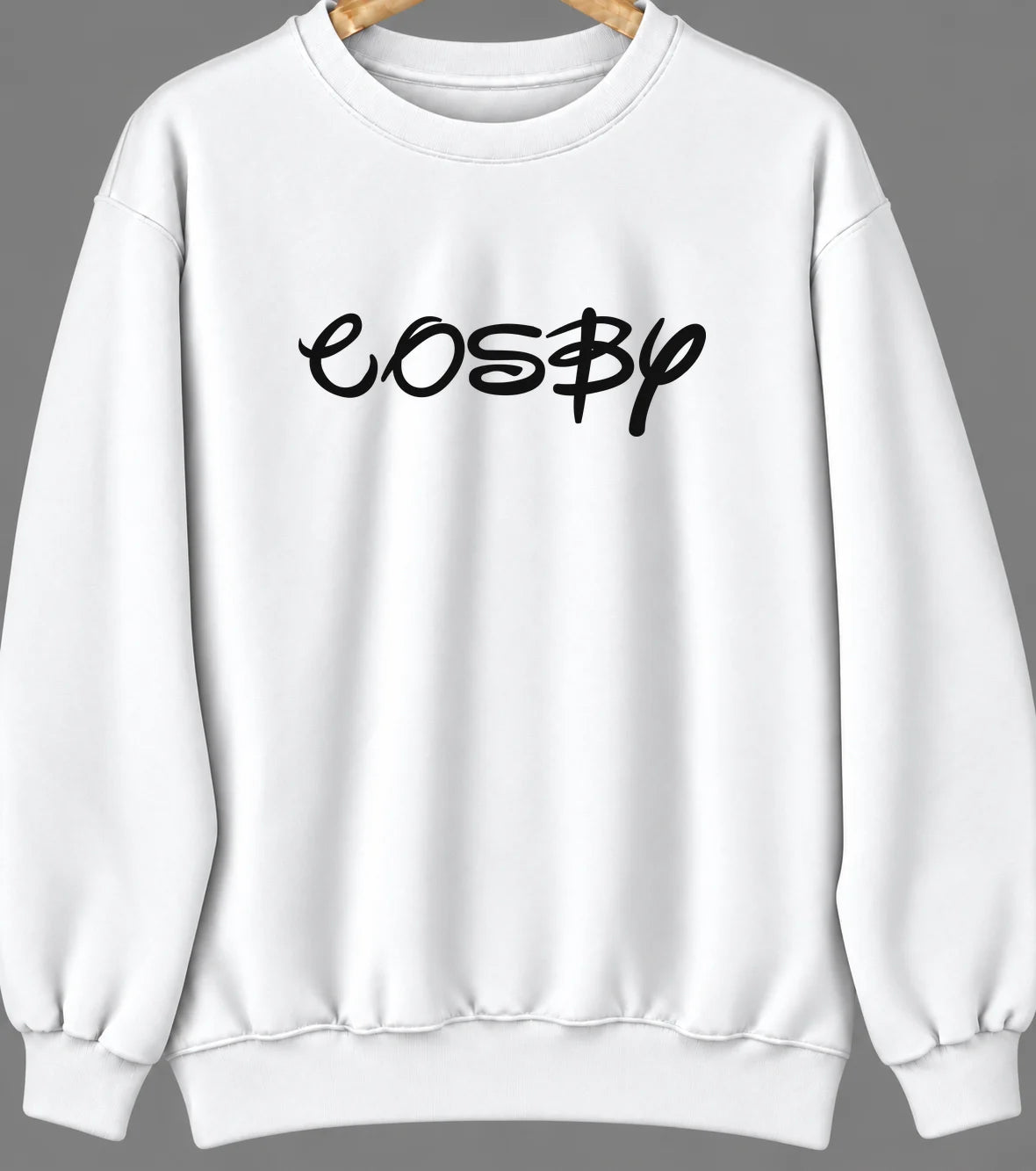 Cosby, Tennessee Hometown Crewneck — White