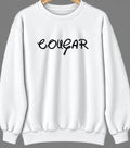 Cougar, Washington Hometown Crewneck — White