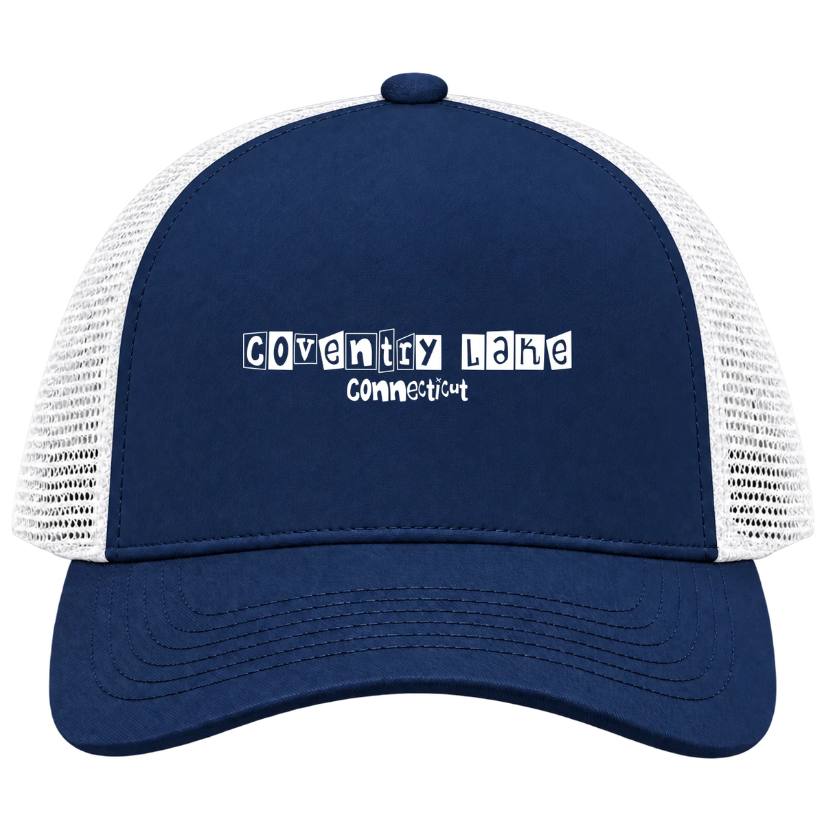 Coventry Lake, Connecticut Hometown Trucker Cap
