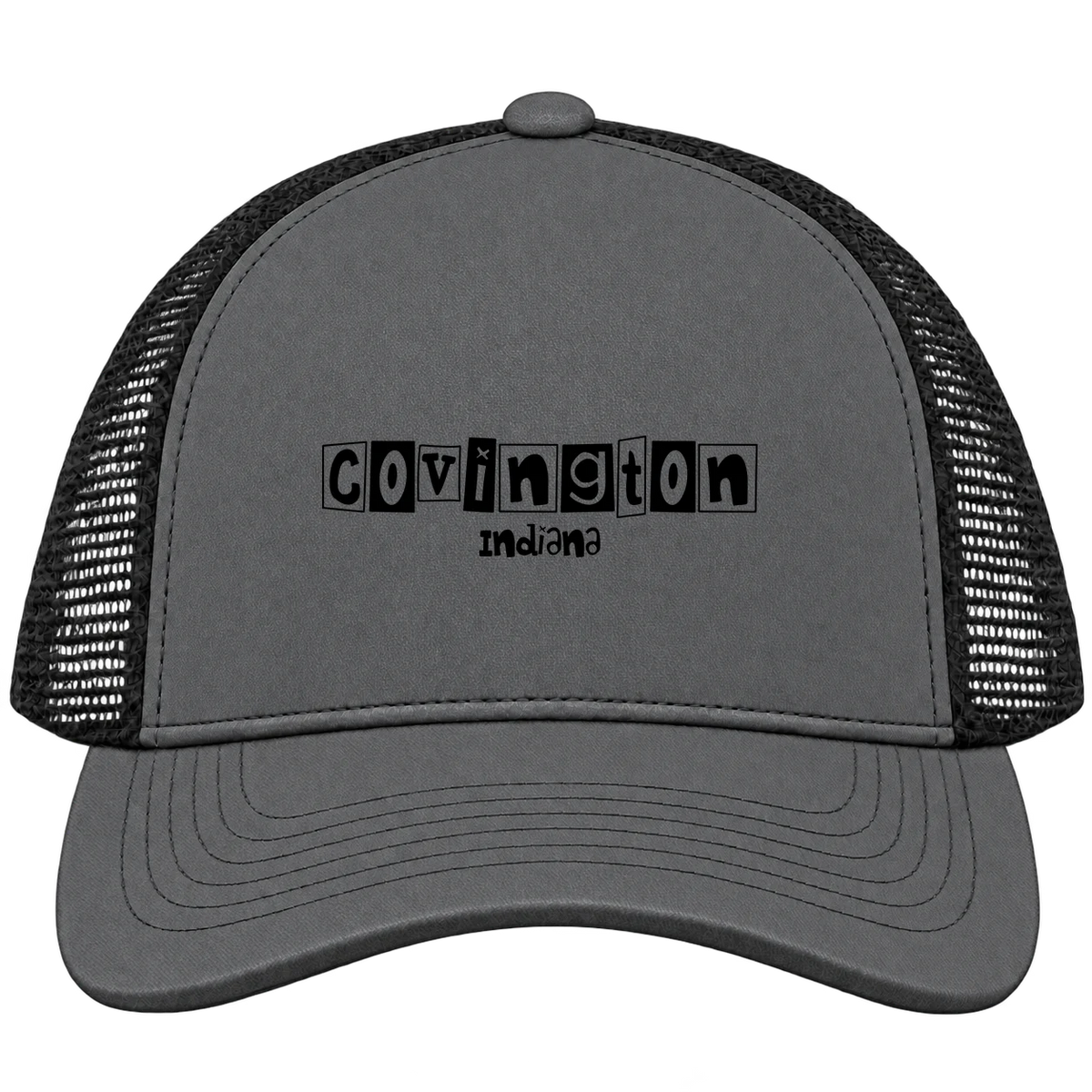 Covington, Indiana Hometown Trucker Cap