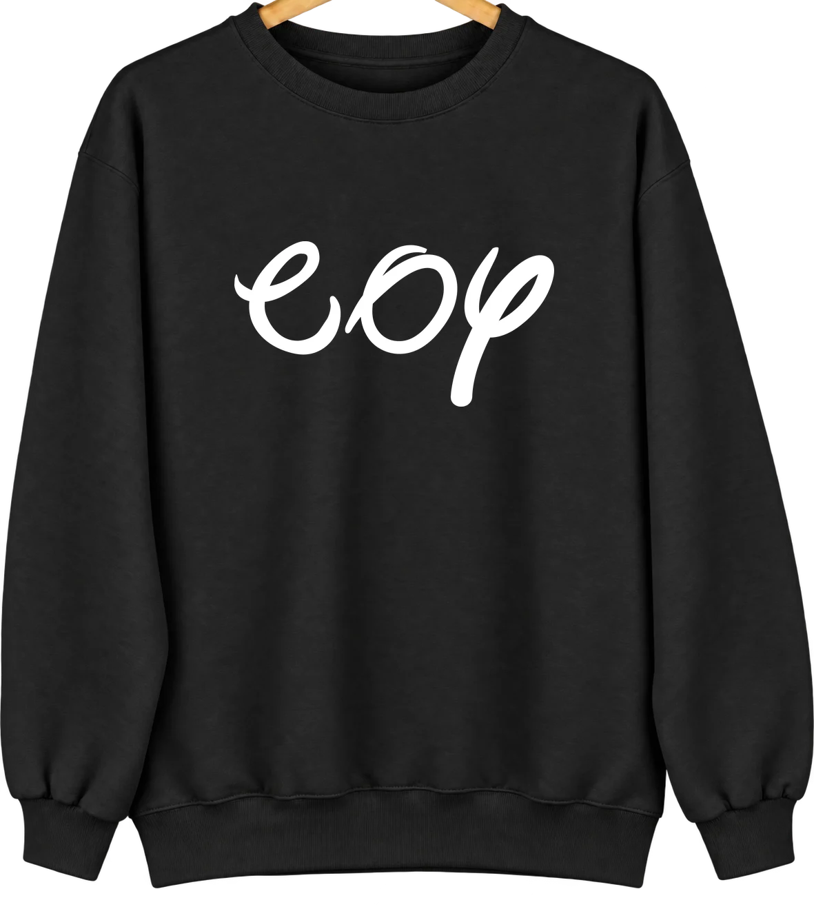 Coy, Arkansas Hometown Crewneck — Black
