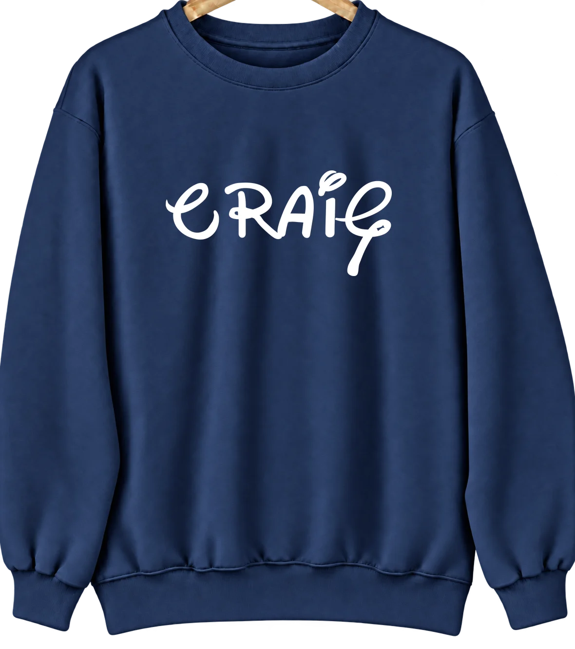 Craig, Alaska Hometown Crewneck — Navy