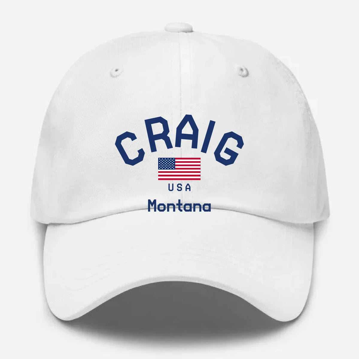Craig, Montana Hometown Dad Hat