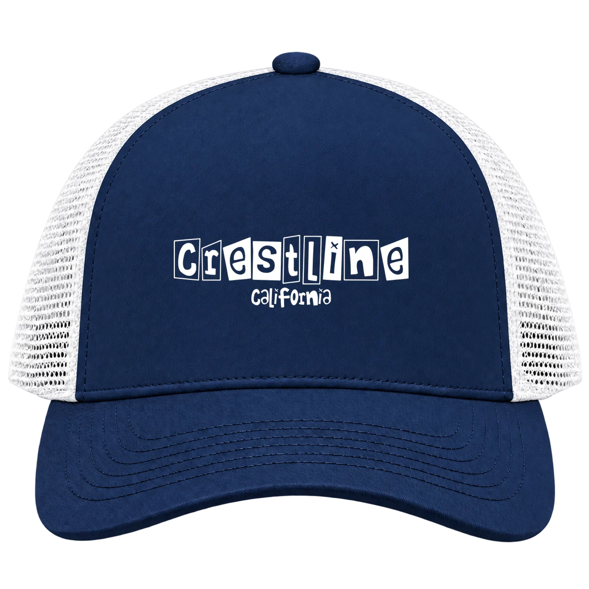 Crestline, California Hometown Trucker Cap