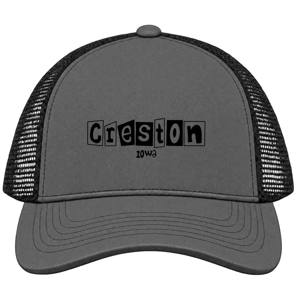 Creston, Iowa Hometown Trucker Cap