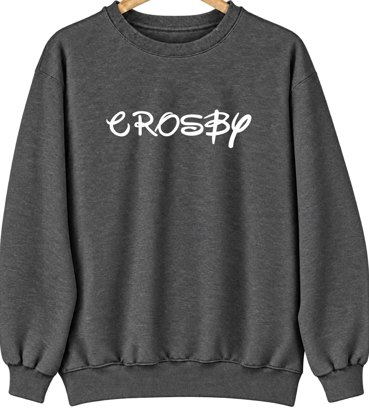 Crosby, Mississippi Hometown Crewneck — Dark Heather