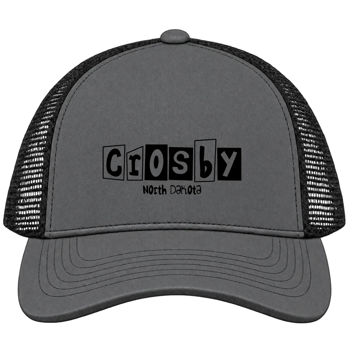 Crosby, North Dakota Hometown Trucker Cap