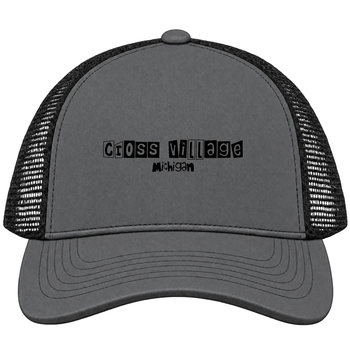 Cross Village, Michigan Hometown Trucker Cap