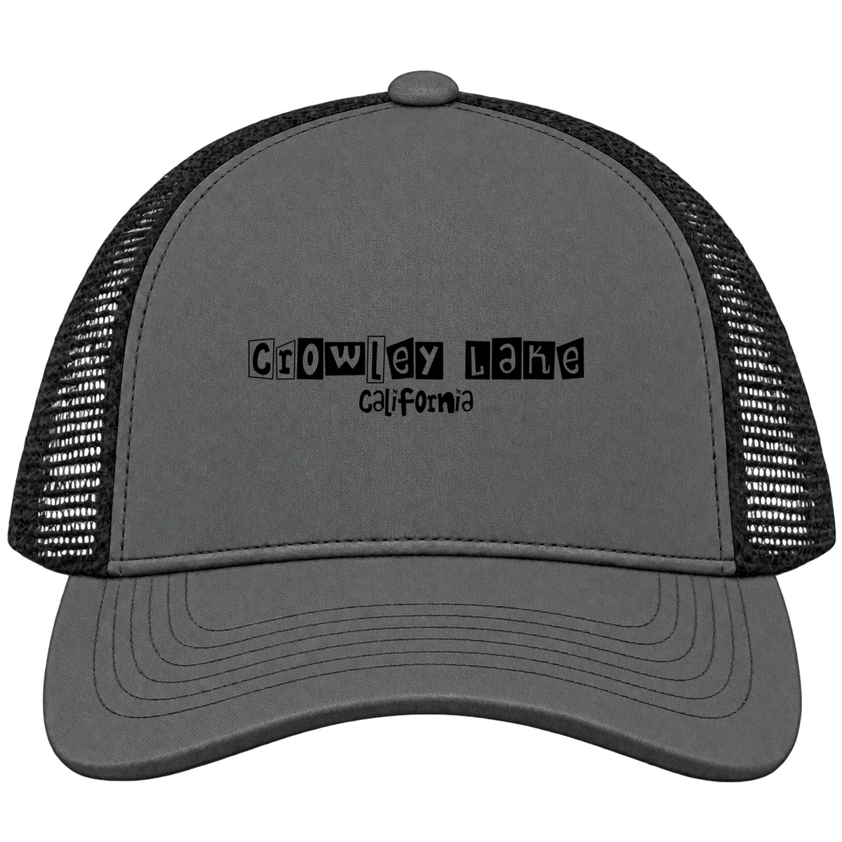 Crowley Lake, California Hometown Trucker Cap