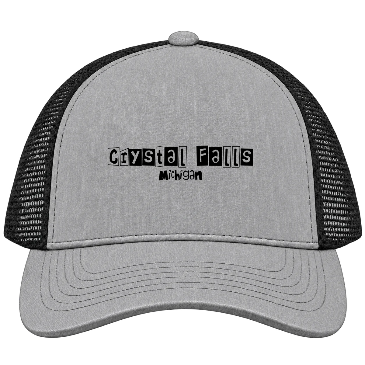 Crystal Falls, Michigan Hometown Trucker Cap