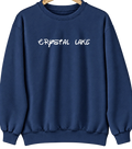Crystal Lake, Florida Hometown Crewneck — Navy