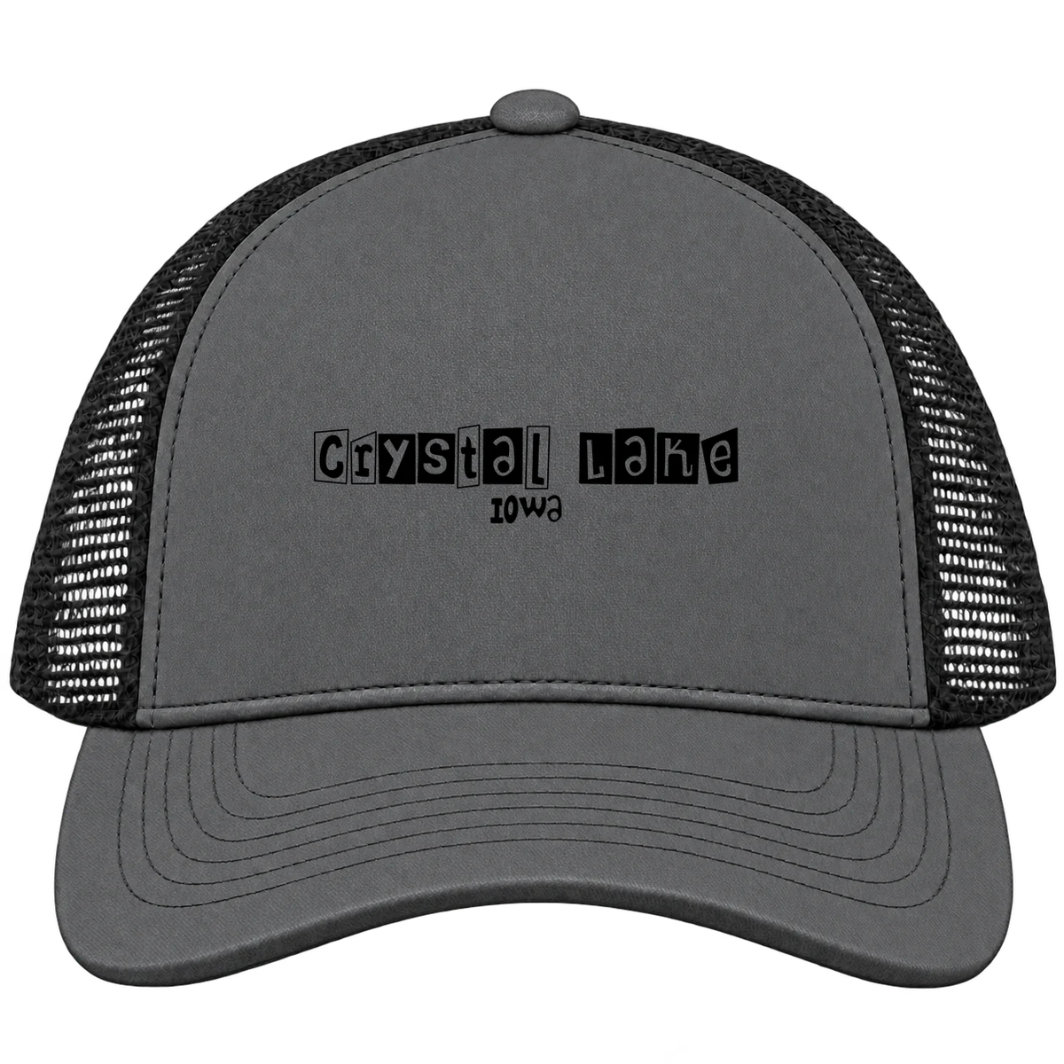 Crystal Lake, Iowa Hometown Trucker Cap