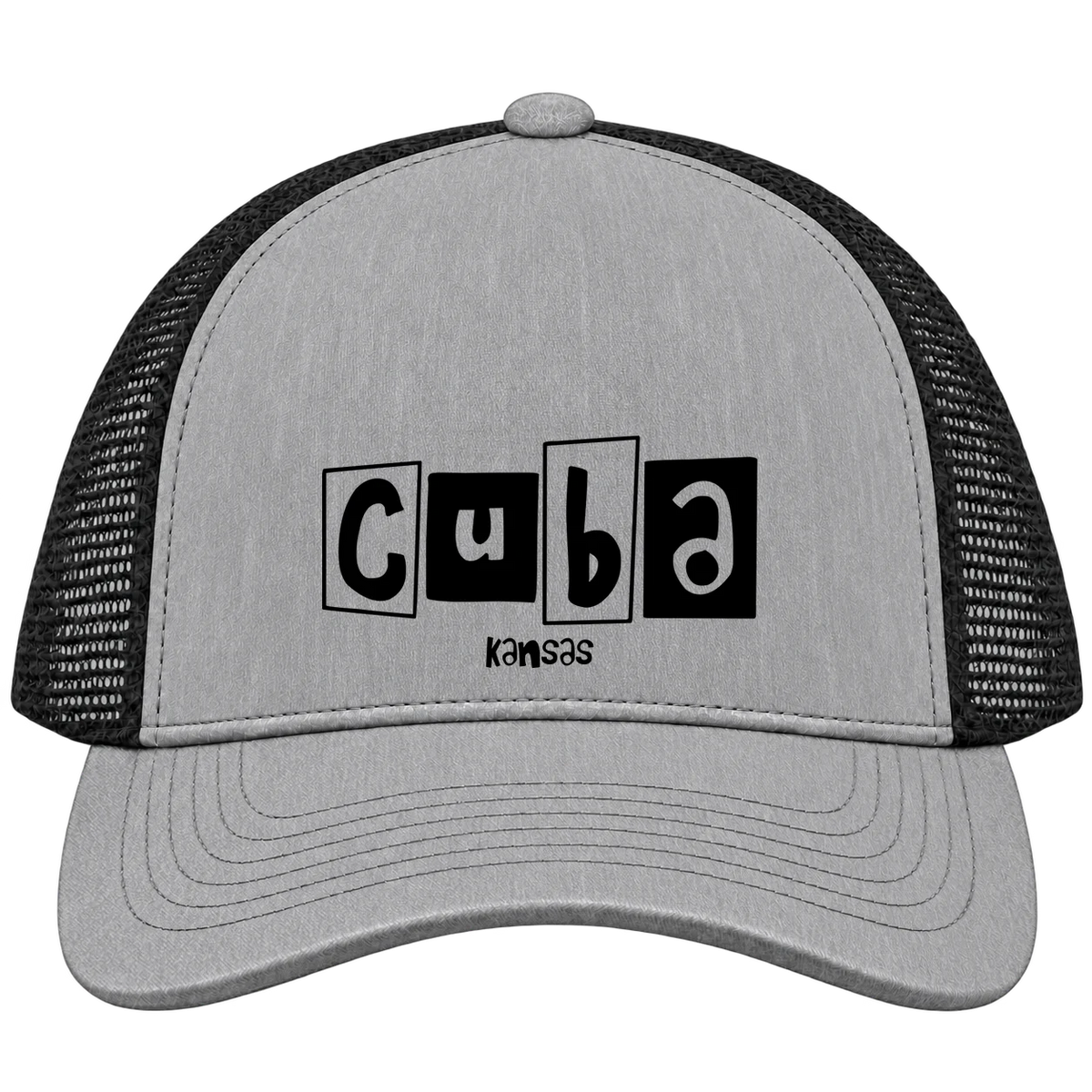 Cuba, Kansas Hometown Trucker Cap