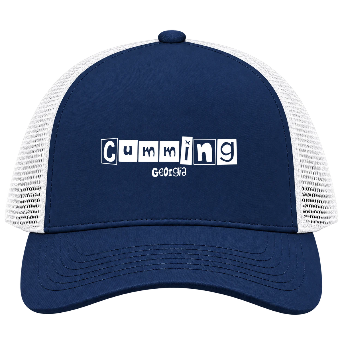 Cumming, Georgia Hometown Trucker Cap