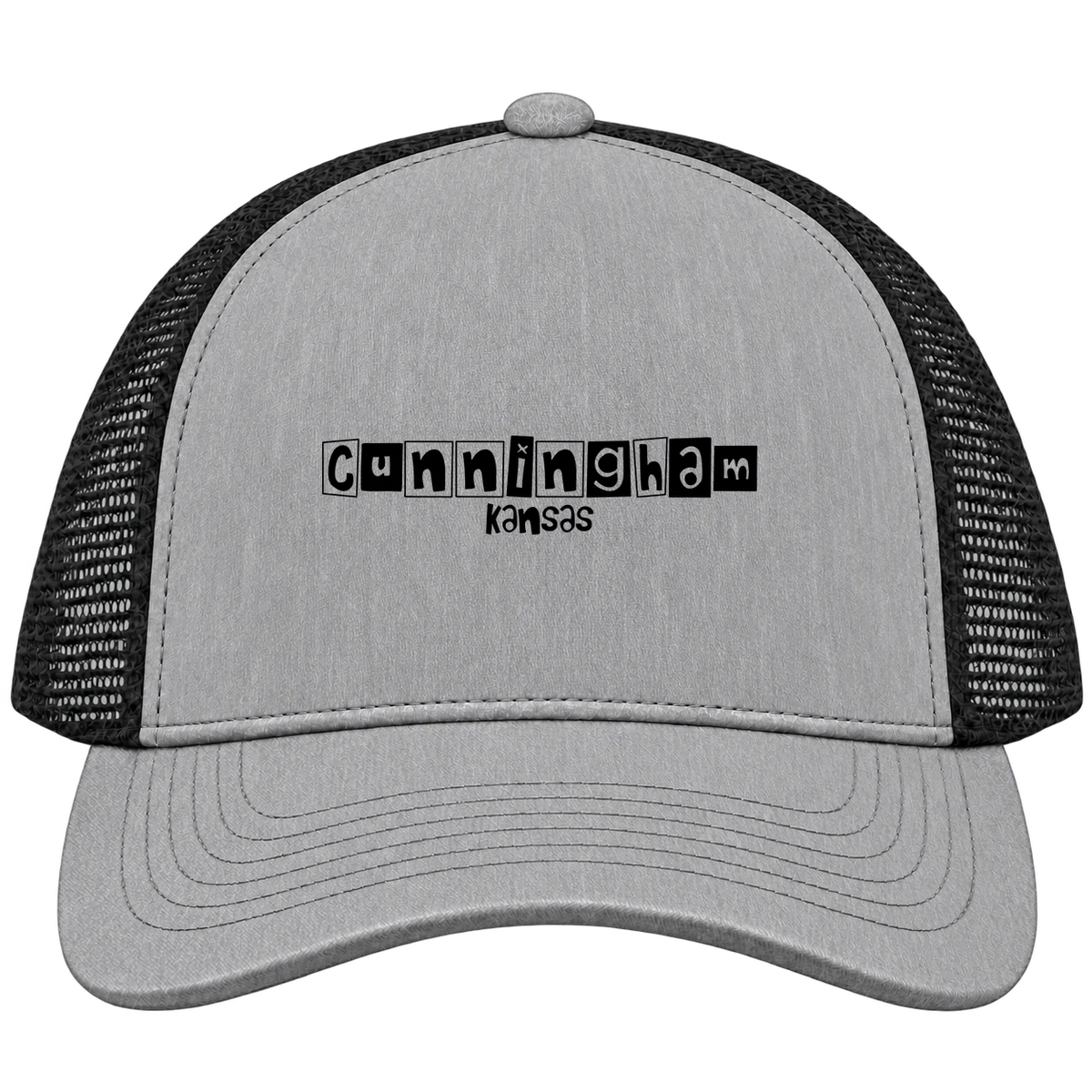 Cunningham, Kansas Hometown Trucker Cap