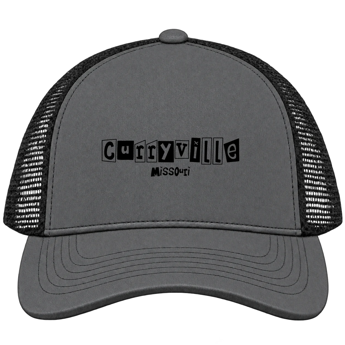 Curryville, Missouri Hometown Trucker Cap